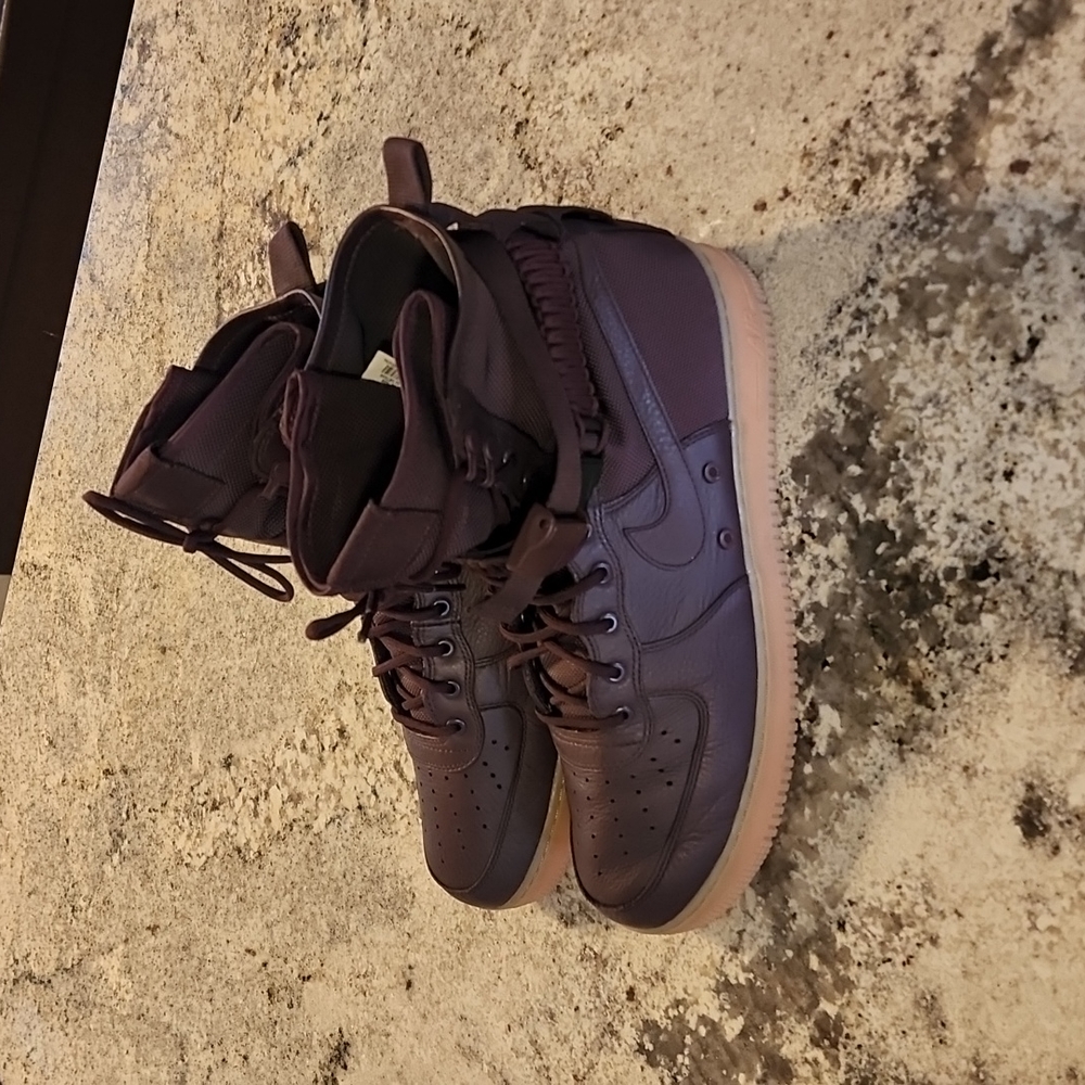 Nike SF Air Force 1 High Deep Burgundy